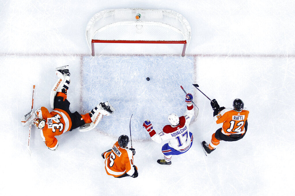 Philadelphia Flyers (1) vs.Montreal Canadiens (8)